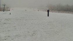 Sjezdovka skiareálu Hlubočky