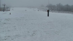 Sjezdovka skiareálu Hlubočky