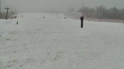 Sjezdovka skiareálu Hlubočky