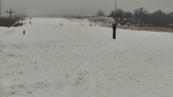 Sjezdovka skiareálu Hlubočky