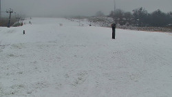 Sjezdovka skiareálu Hlubočky