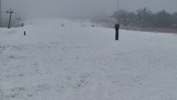 Sjezdovka skiareálu Hlubočky