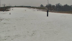 Sjezdovka skiareálu Hlubočky