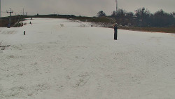 Sjezdovka skiareálu Hlubočky