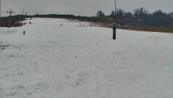 Sjezdovka skiareálu Hlubočky