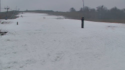 Sjezdovka skiareálu Hlubočky