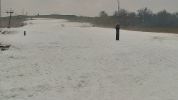 Sjezdovka skiareálu Hlubočky