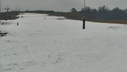 Sjezdovka skiareálu Hlubočky