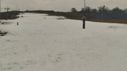 Sjezdovka skiareálu Hlubočky