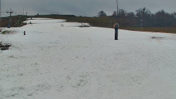 Sjezdovka skiareálu Hlubočky