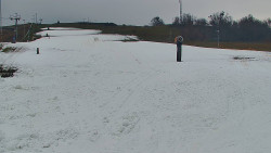 Sjezdovka skiareálu Hlubočky