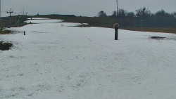 Sjezdovka skiareálu Hlubočky