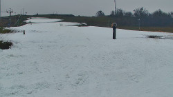 Sjezdovka skiareálu Hlubočky