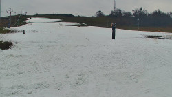 Sjezdovka skiareálu Hlubočky