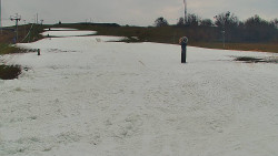 Sjezdovka skiareálu Hlubočky