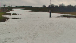 Sjezdovka skiareálu Hlubočky