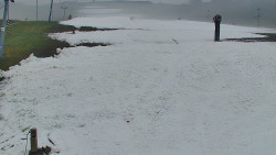 Sjezdovka skiareálu Hlubočky