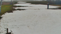 Sjezdovka skiareálu Hlubočky