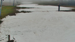 Sjezdovka skiareálu Hlubočky