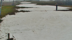 Sjezdovka skiareálu Hlubočky