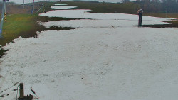 Sjezdovka skiareálu Hlubočky