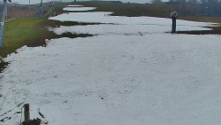 Sjezdovka skiareálu Hlubočky