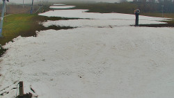 Sjezdovka skiareálu Hlubočky