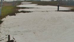 Sjezdovka skiareálu Hlubočky