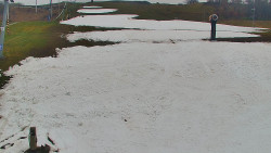 Sjezdovka skiareálu Hlubočky