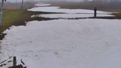 Sjezdovka skiareálu Hlubočky