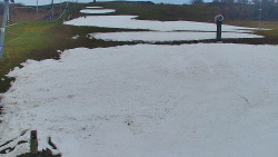 Sjezdovka skiareálu Hlubočky