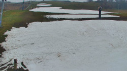 Sjezdovka skiareálu Hlubočky