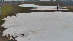 Sjezdovka skiareálu Hlubočky