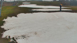 Sjezdovka skiareálu Hlubočky