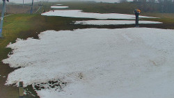 Sjezdovka skiareálu Hlubočky