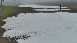 Sjezdovka skiareálu Hlubočky