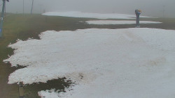 Sjezdovka skiareálu Hlubočky