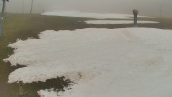 Sjezdovka skiareálu Hlubočky