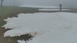 Sjezdovka skiareálu Hlubočky