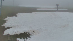 Sjezdovka skiareálu Hlubočky