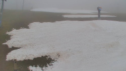 Sjezdovka skiareálu Hlubočky