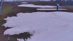 Sjezdovka skiareálu Hlubočky