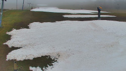 Sjezdovka skiareálu Hlubočky