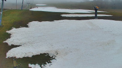 Sjezdovka skiareálu Hlubočky