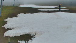 Sjezdovka skiareálu Hlubočky