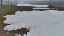 Sjezdovka skiareálu Hlubočky