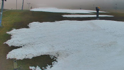 Sjezdovka skiareálu Hlubočky