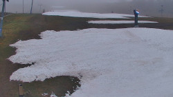 Sjezdovka skiareálu Hlubočky