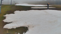 Sjezdovka skiareálu Hlubočky