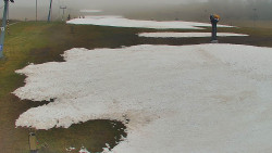 Sjezdovka skiareálu Hlubočky